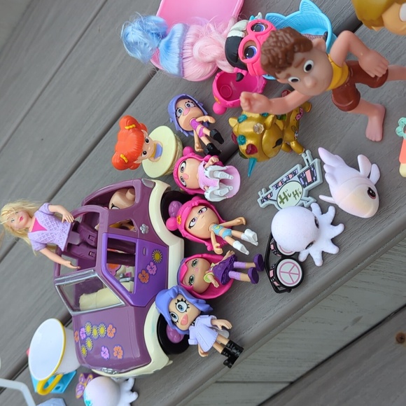 Miniature Shopping Fruit Dolls Action Lol doll figurines mashup mystery BUNDLE * - Picture 2 of 14